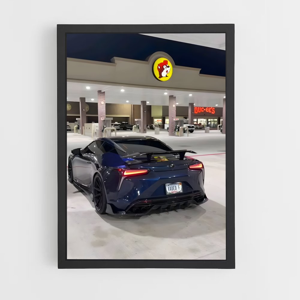 Poster Essence Bleue – affiche Lexus (vue 2)